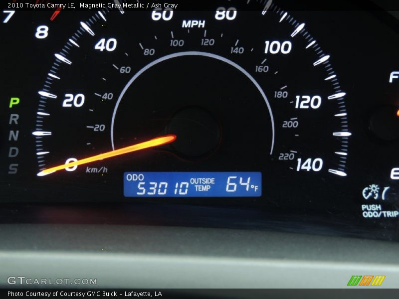Magnetic Gray Metallic / Ash Gray 2010 Toyota Camry LE
