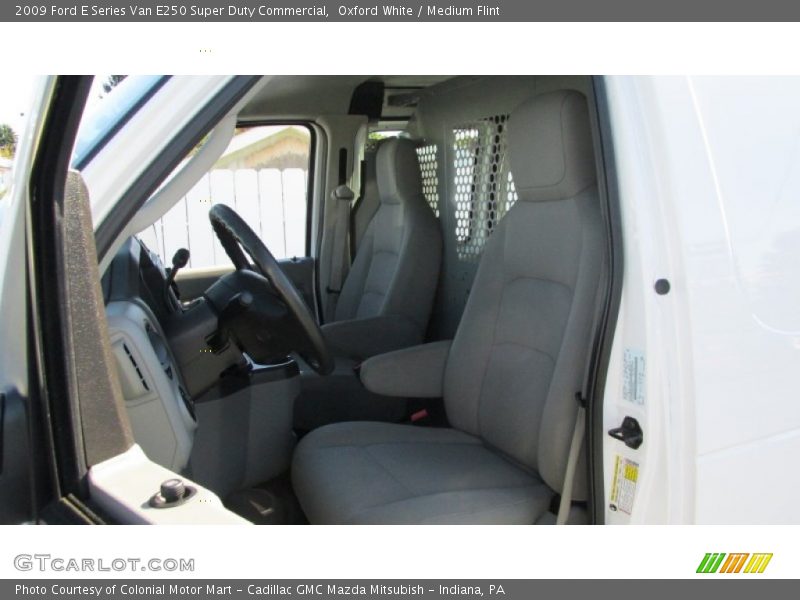 Oxford White / Medium Flint 2009 Ford E Series Van E250 Super Duty Commercial