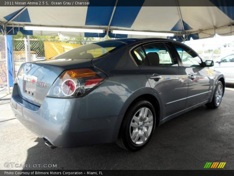Ocean Gray / Charcoal 2011 Nissan Altima 2.5 S