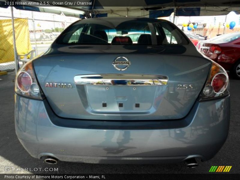 Ocean Gray / Charcoal 2011 Nissan Altima 2.5 S