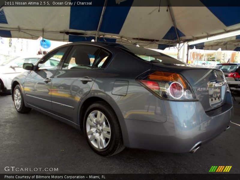 Ocean Gray / Charcoal 2011 Nissan Altima 2.5 S