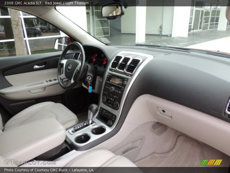 Red Jewel / Light Titanium 2008 GMC Acadia SLT