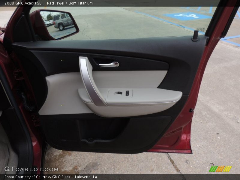 Red Jewel / Light Titanium 2008 GMC Acadia SLT