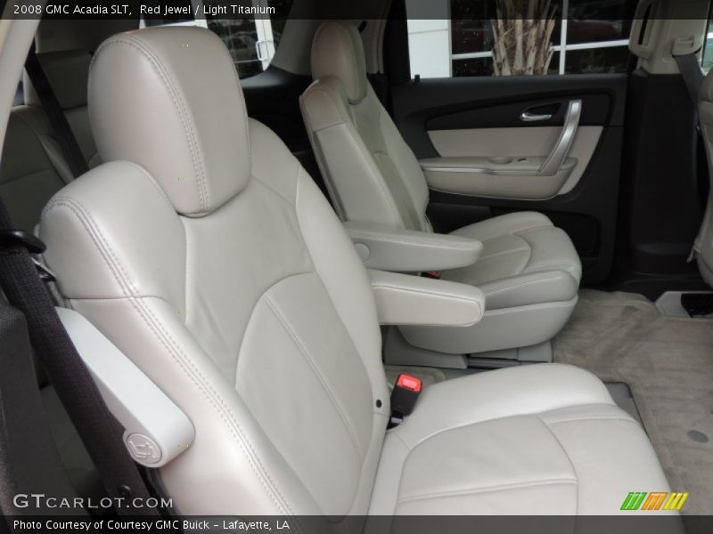 Red Jewel / Light Titanium 2008 GMC Acadia SLT