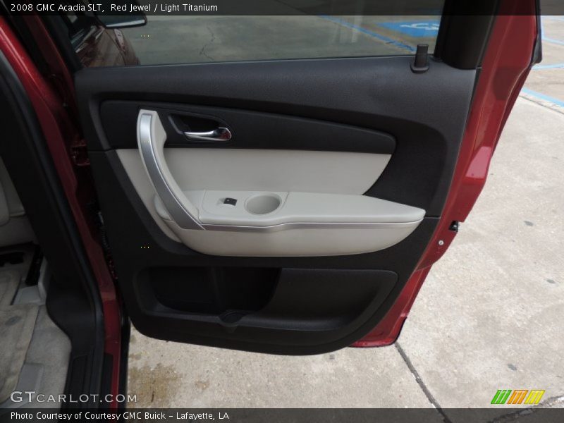 Red Jewel / Light Titanium 2008 GMC Acadia SLT