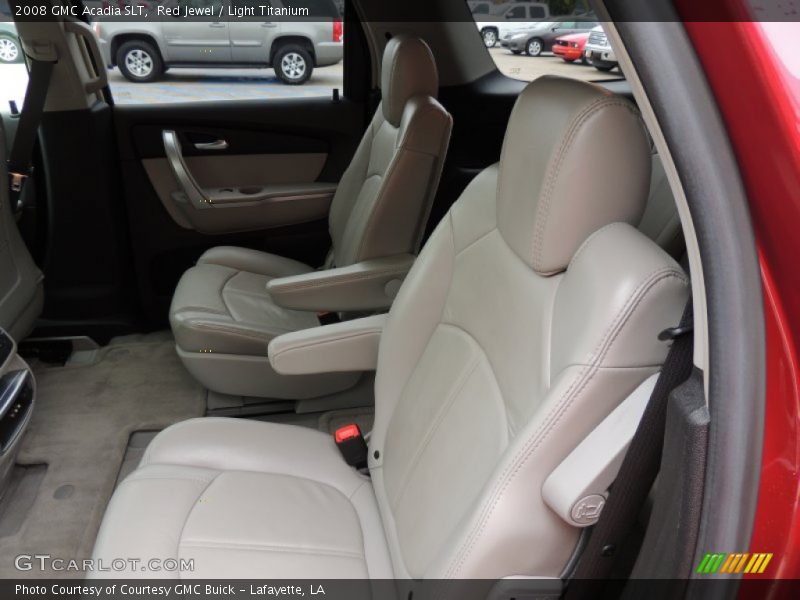 Red Jewel / Light Titanium 2008 GMC Acadia SLT