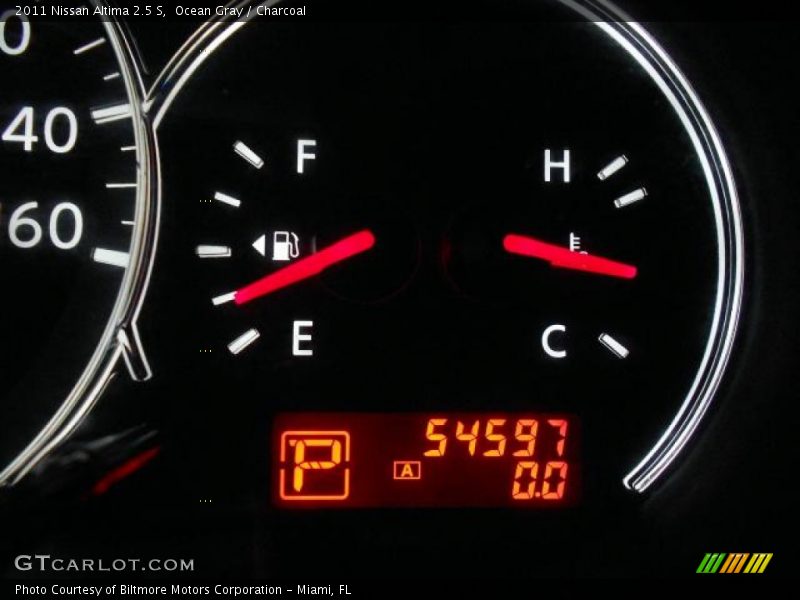 Ocean Gray / Charcoal 2011 Nissan Altima 2.5 S