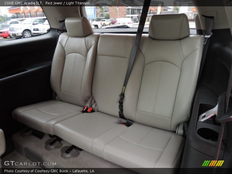 Red Jewel / Light Titanium 2008 GMC Acadia SLT
