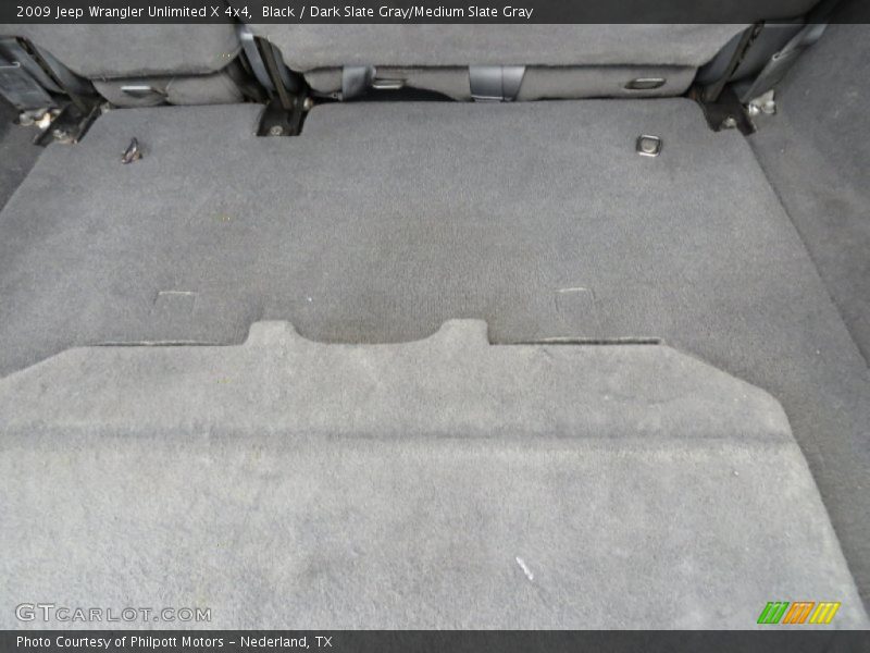 Black / Dark Slate Gray/Medium Slate Gray 2009 Jeep Wrangler Unlimited X 4x4