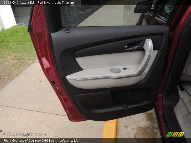 Red Jewel / Light Titanium 2008 GMC Acadia SLT