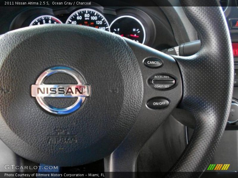 Ocean Gray / Charcoal 2011 Nissan Altima 2.5 S