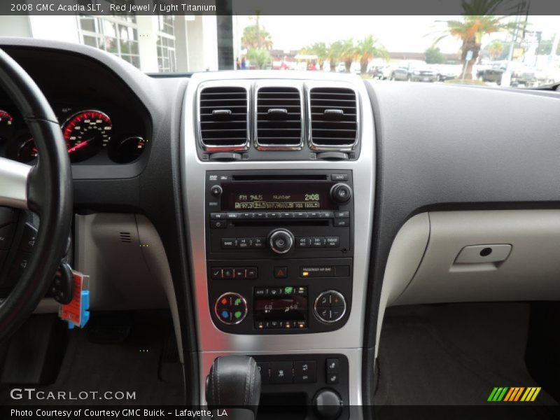 Red Jewel / Light Titanium 2008 GMC Acadia SLT
