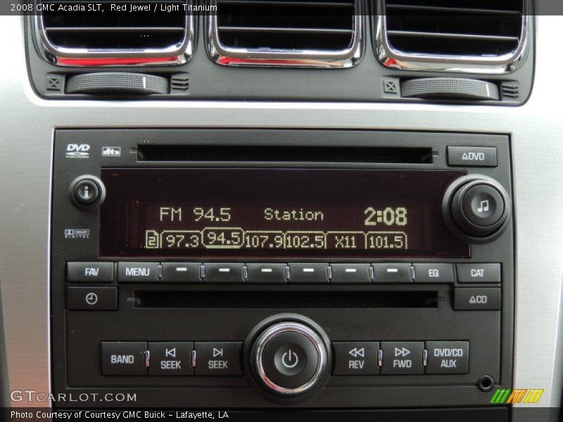 Red Jewel / Light Titanium 2008 GMC Acadia SLT