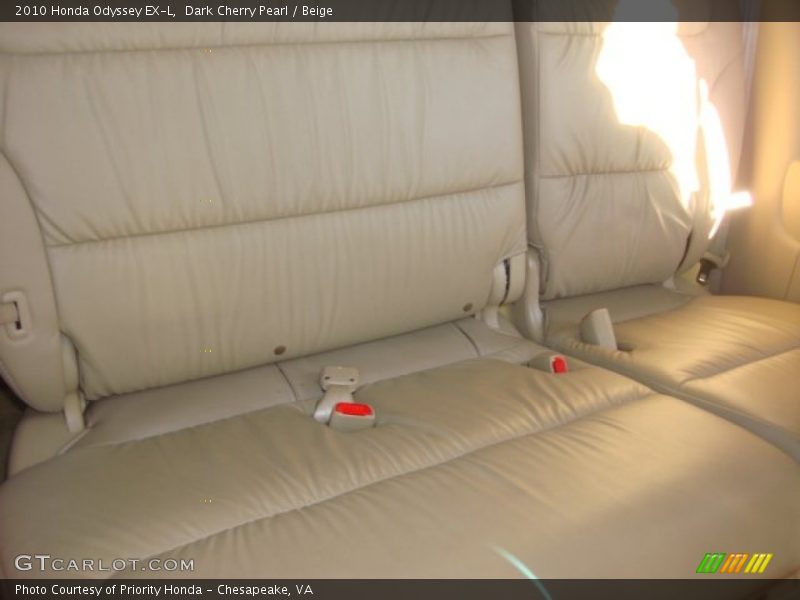 Dark Cherry Pearl / Beige 2010 Honda Odyssey EX-L