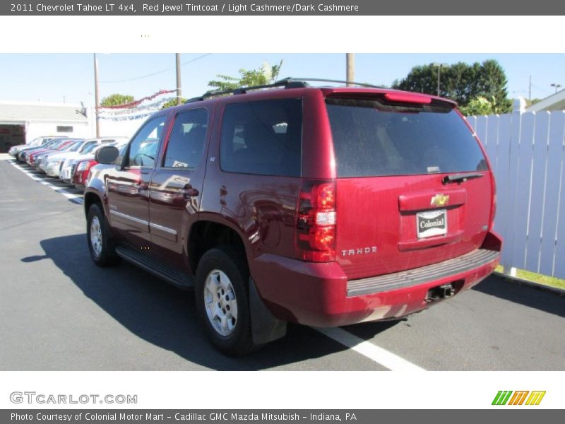 Red Jewel Tintcoat / Light Cashmere/Dark Cashmere 2011 Chevrolet Tahoe LT 4x4