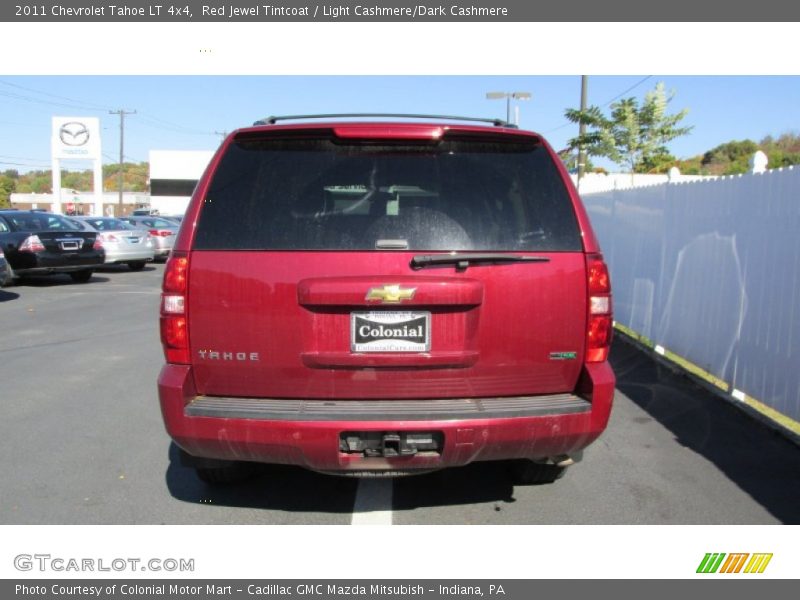 Red Jewel Tintcoat / Light Cashmere/Dark Cashmere 2011 Chevrolet Tahoe LT 4x4