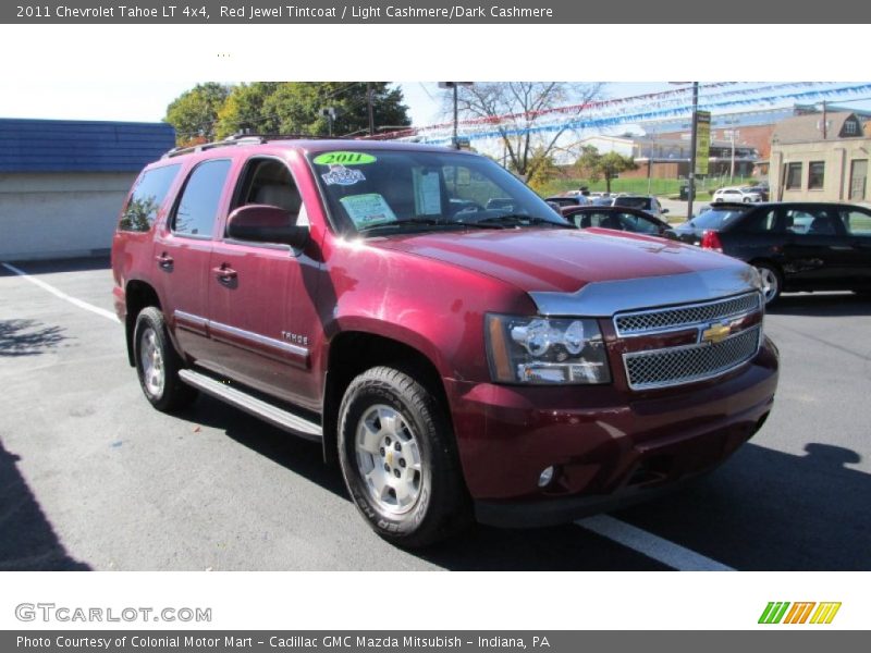Red Jewel Tintcoat / Light Cashmere/Dark Cashmere 2011 Chevrolet Tahoe LT 4x4