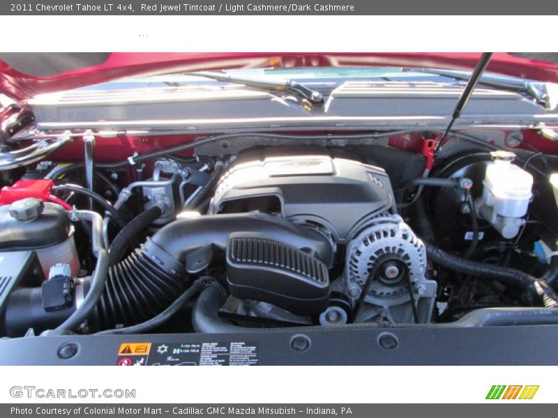 Red Jewel Tintcoat / Light Cashmere/Dark Cashmere 2011 Chevrolet Tahoe LT 4x4