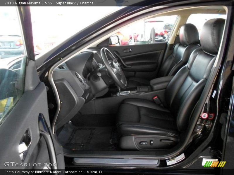 Super Black / Charcoal 2010 Nissan Maxima 3.5 SV