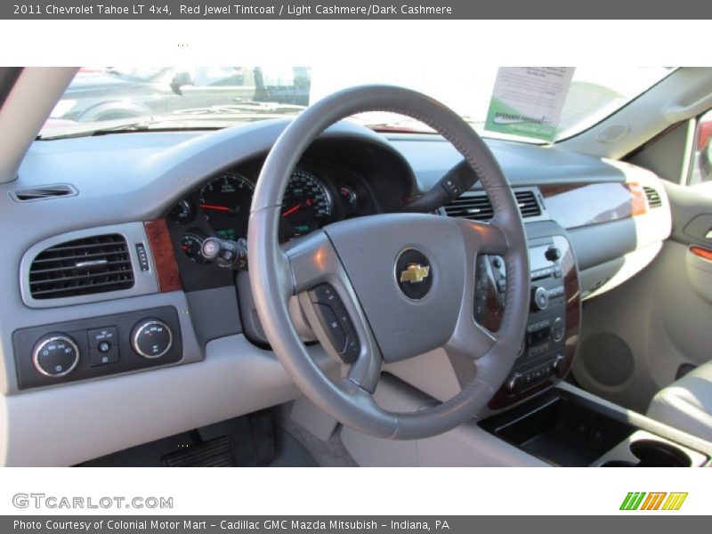 Red Jewel Tintcoat / Light Cashmere/Dark Cashmere 2011 Chevrolet Tahoe LT 4x4