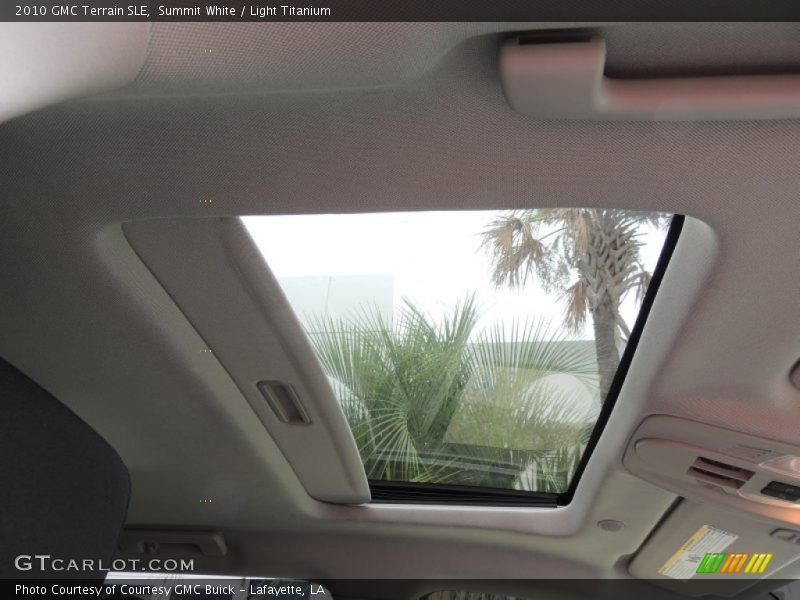 Summit White / Light Titanium 2010 GMC Terrain SLE
