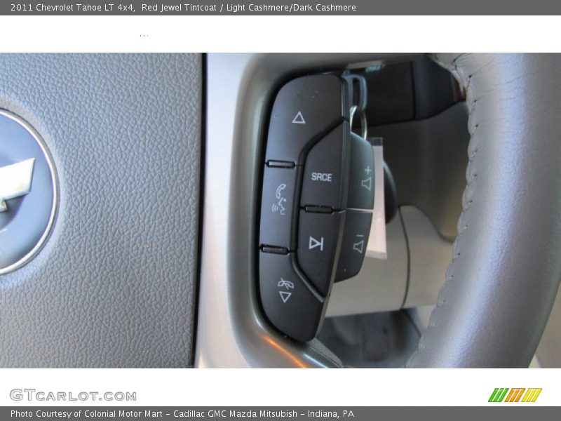 Red Jewel Tintcoat / Light Cashmere/Dark Cashmere 2011 Chevrolet Tahoe LT 4x4