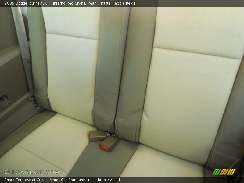 Inferno Red Crystal Pearl / Pastel Pebble Beige 2009 Dodge Journey SXT