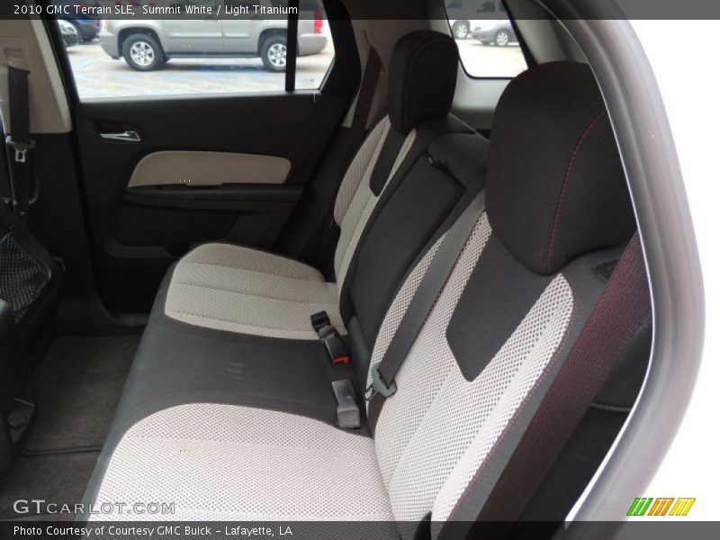 Summit White / Light Titanium 2010 GMC Terrain SLE
