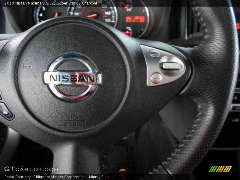 Super Black / Charcoal 2010 Nissan Maxima 3.5 SV