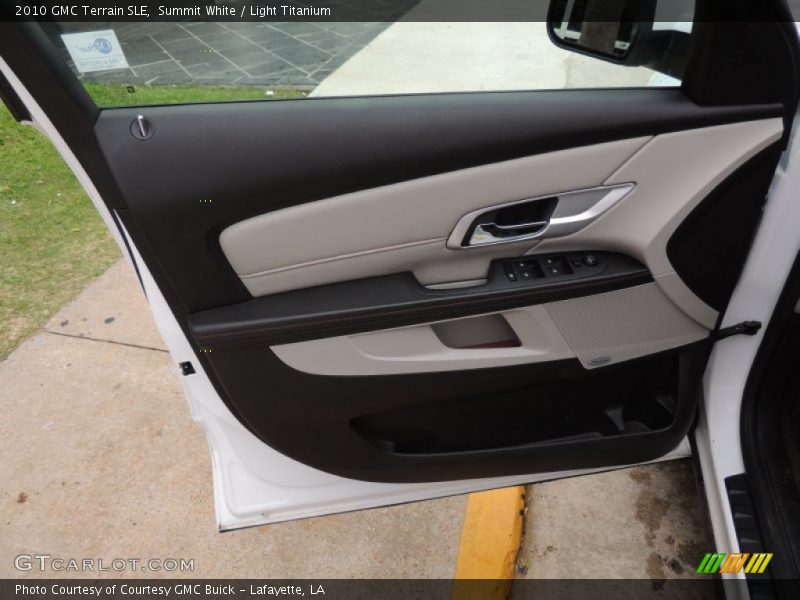 Summit White / Light Titanium 2010 GMC Terrain SLE