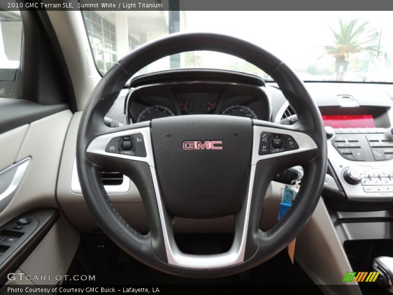 Summit White / Light Titanium 2010 GMC Terrain SLE