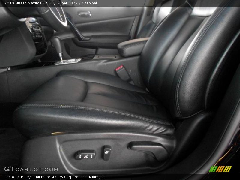 Super Black / Charcoal 2010 Nissan Maxima 3.5 SV