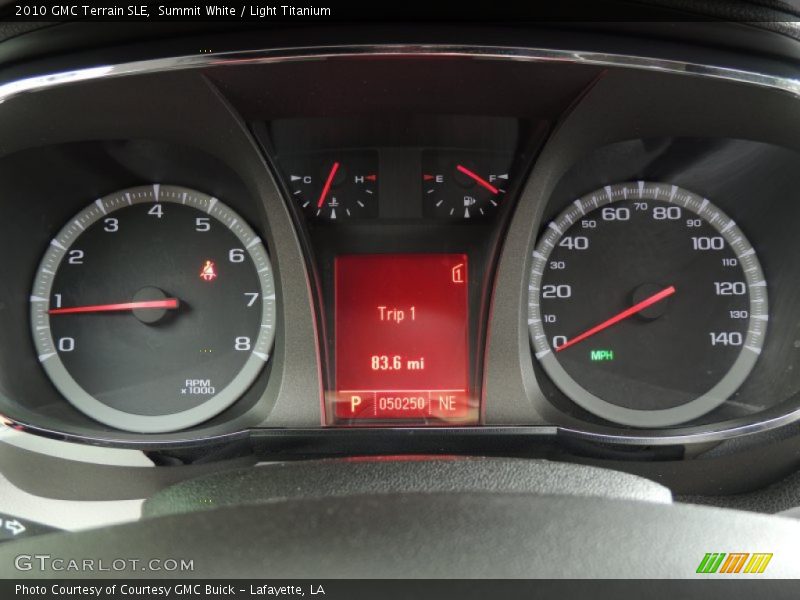 Summit White / Light Titanium 2010 GMC Terrain SLE