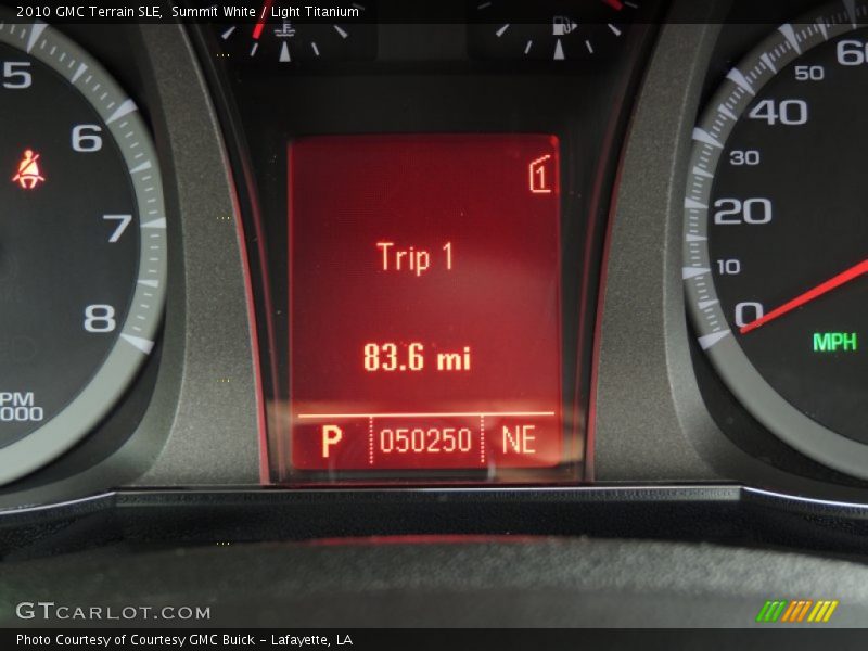 Summit White / Light Titanium 2010 GMC Terrain SLE