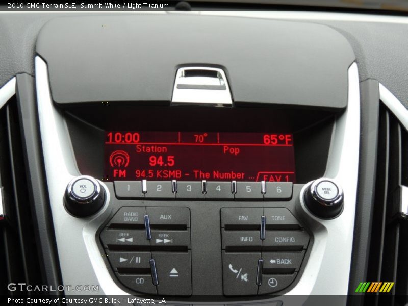 Summit White / Light Titanium 2010 GMC Terrain SLE