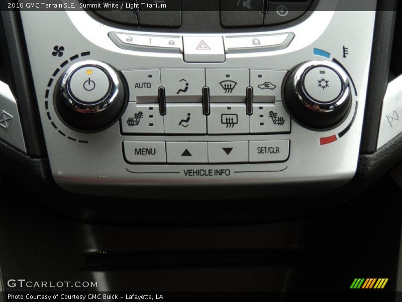 Summit White / Light Titanium 2010 GMC Terrain SLE