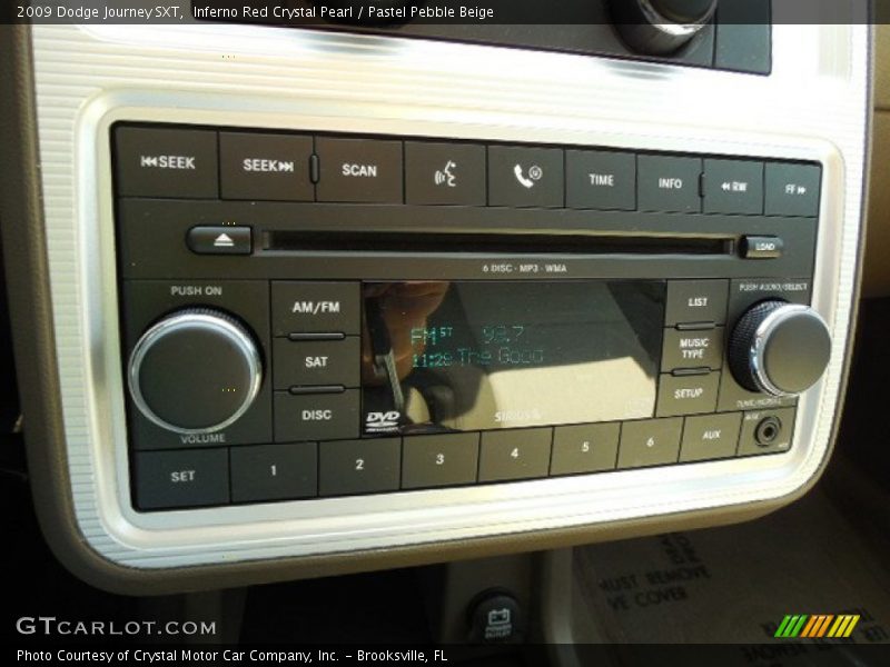 Inferno Red Crystal Pearl / Pastel Pebble Beige 2009 Dodge Journey SXT
