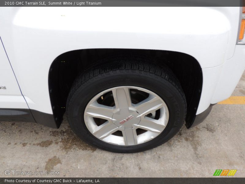 Summit White / Light Titanium 2010 GMC Terrain SLE