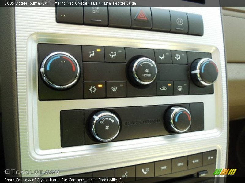 Inferno Red Crystal Pearl / Pastel Pebble Beige 2009 Dodge Journey SXT