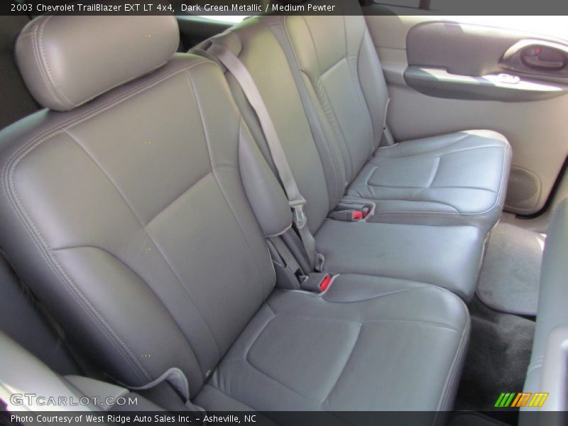 Dark Green Metallic / Medium Pewter 2003 Chevrolet TrailBlazer EXT LT 4x4