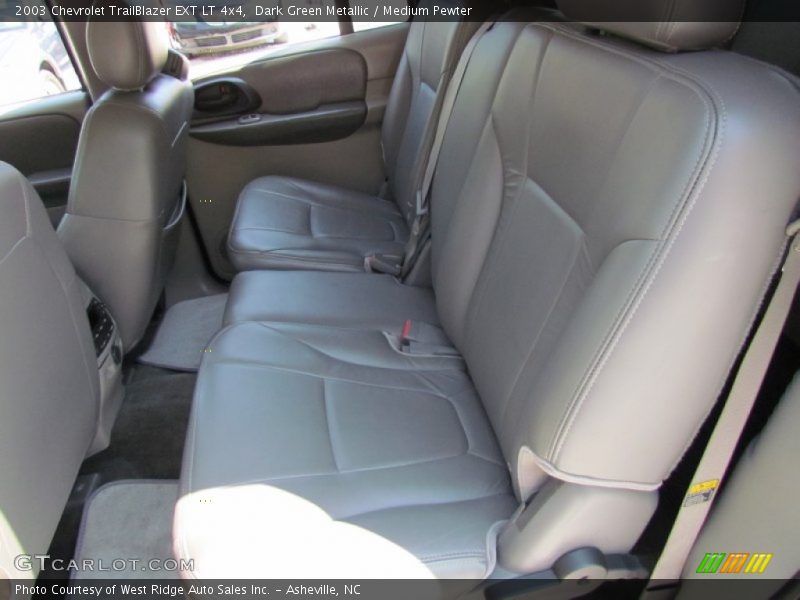 Dark Green Metallic / Medium Pewter 2003 Chevrolet TrailBlazer EXT LT 4x4