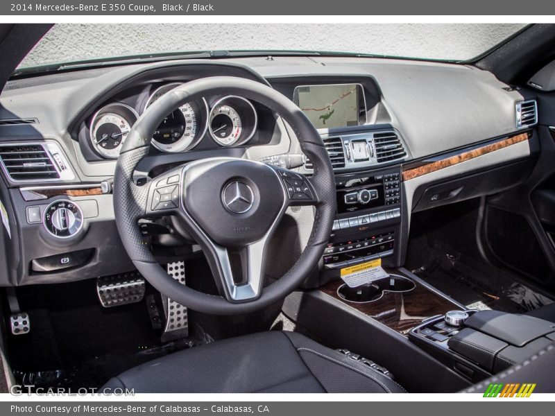 Black / Black 2014 Mercedes-Benz E 350 Coupe