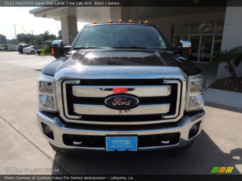 Black / Adobe 2012 Ford F250 Super Duty Lariat Crew Cab 4x4