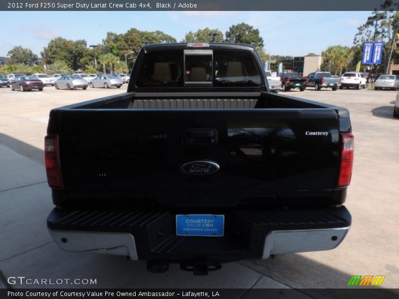 Black / Adobe 2012 Ford F250 Super Duty Lariat Crew Cab 4x4