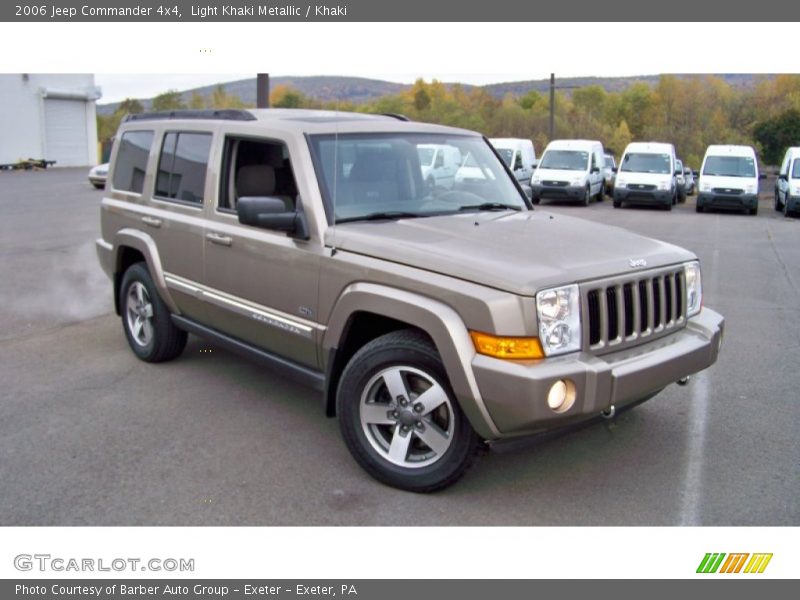 Light Khaki Metallic / Khaki 2006 Jeep Commander 4x4