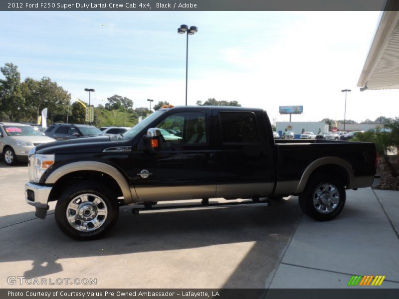 Black / Adobe 2012 Ford F250 Super Duty Lariat Crew Cab 4x4