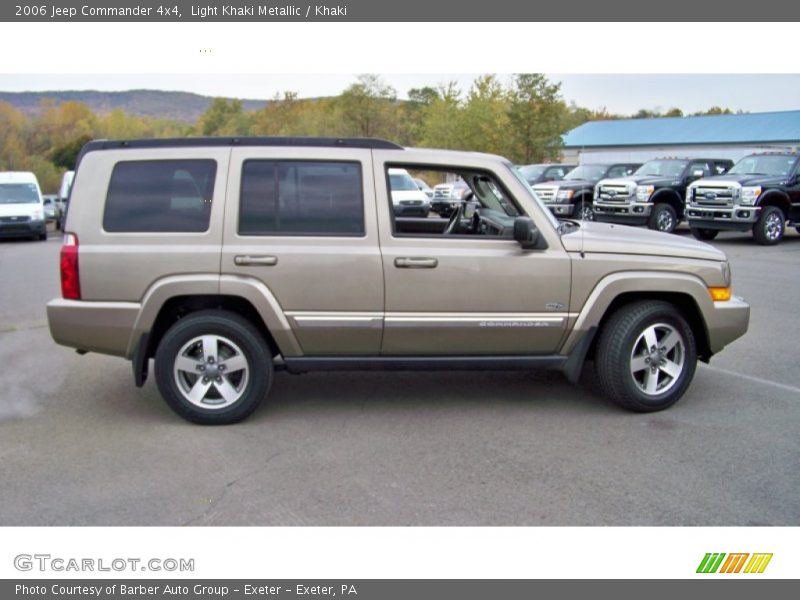 Light Khaki Metallic / Khaki 2006 Jeep Commander 4x4