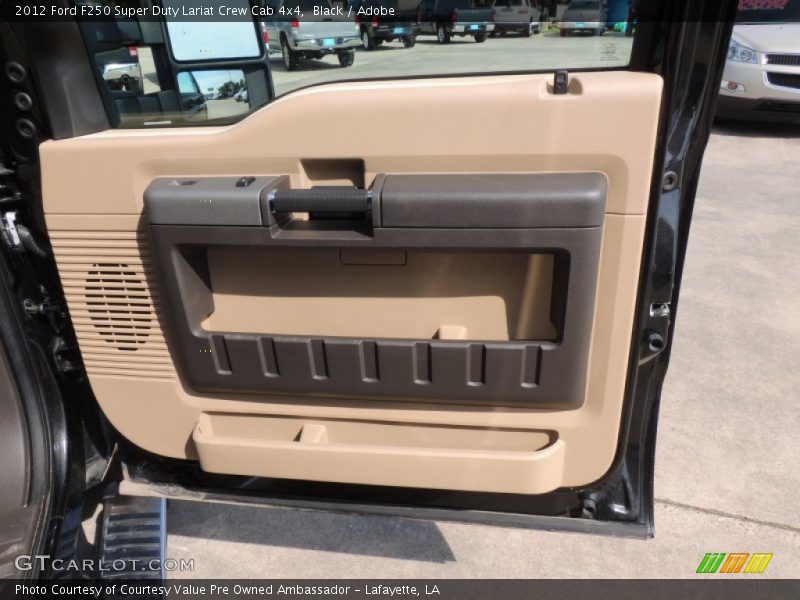 Black / Adobe 2012 Ford F250 Super Duty Lariat Crew Cab 4x4