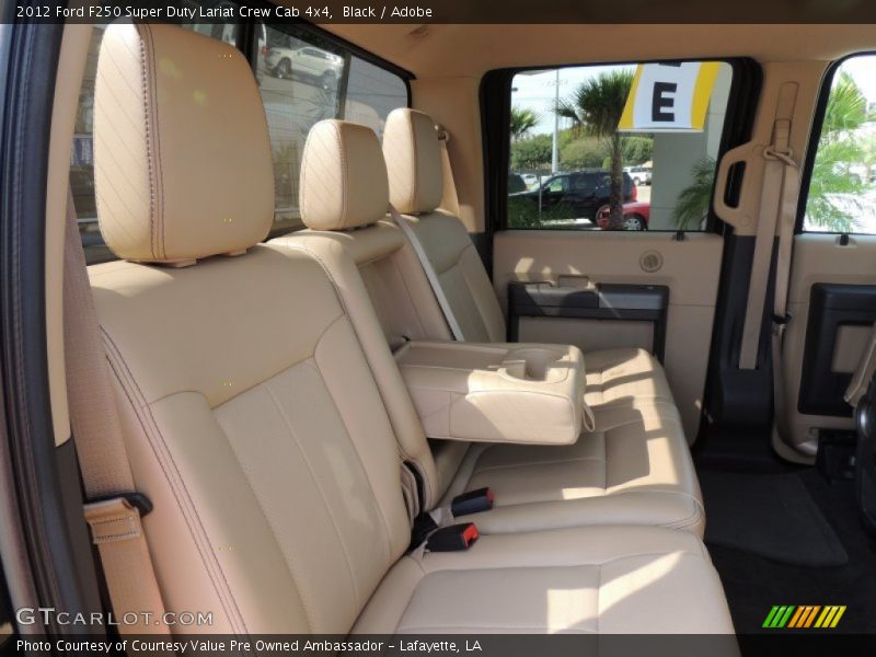 Black / Adobe 2012 Ford F250 Super Duty Lariat Crew Cab 4x4