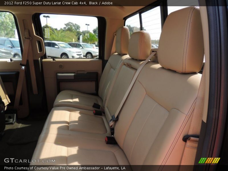 Black / Adobe 2012 Ford F250 Super Duty Lariat Crew Cab 4x4